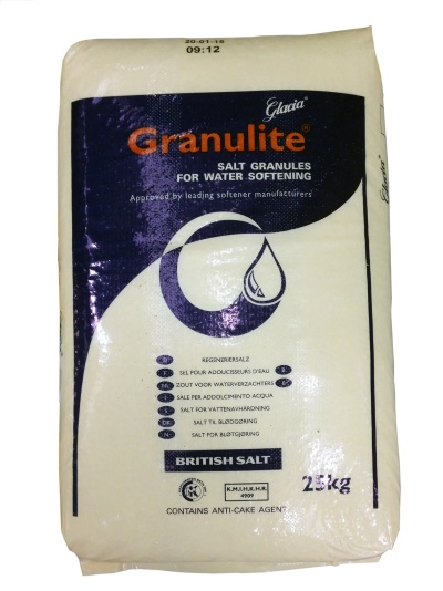 Saco de sal Granulite para amolecimento de água, capacidade 25 kg