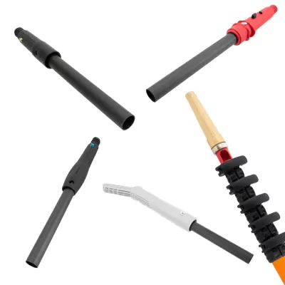 Conjunto de cinco chicotes de cozinha com cabos coloridos