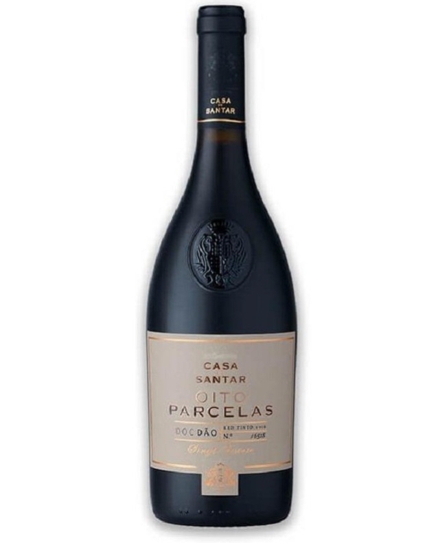Garrafa de vinho Casa Santar Oito Parcelas DOC Dão