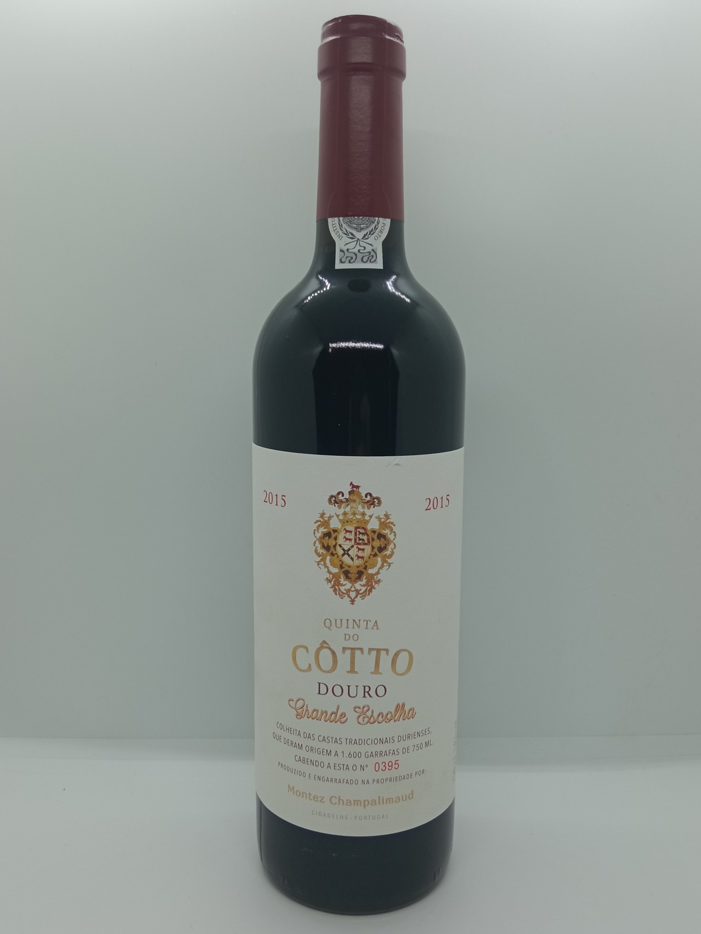 Garrafa de vinho tinto Quinta do Côtto Douro Grande Escolha 2015