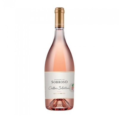 Garrafa de vinho rosé SOBROSO Cellar Selection Albariño Rosé 2022