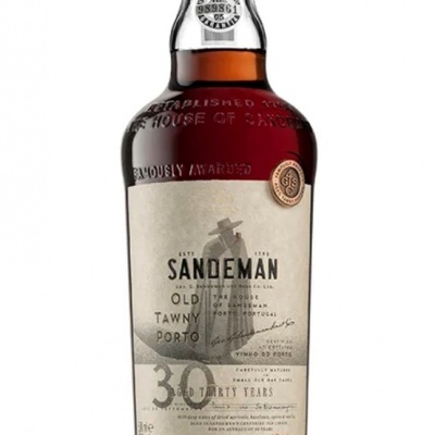 Garrafa de vinho do Porto Sandeman Old Tawny 30 anos