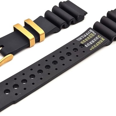 Bracelete&#x20;Rel&#x00F3;gio&#x20;de&#x20;Mergulho&#x20;N.D&#x3A;&#x20;Limits,&#x20;20mm&#x20;Gold&#x20;Fivela&#x20;Metal&#x20;Gold