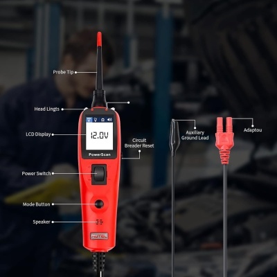 AUTEL&#x20;PowerScan&#x20;PS100&#x20;Testador&#x20;de&#x20;Circuitos