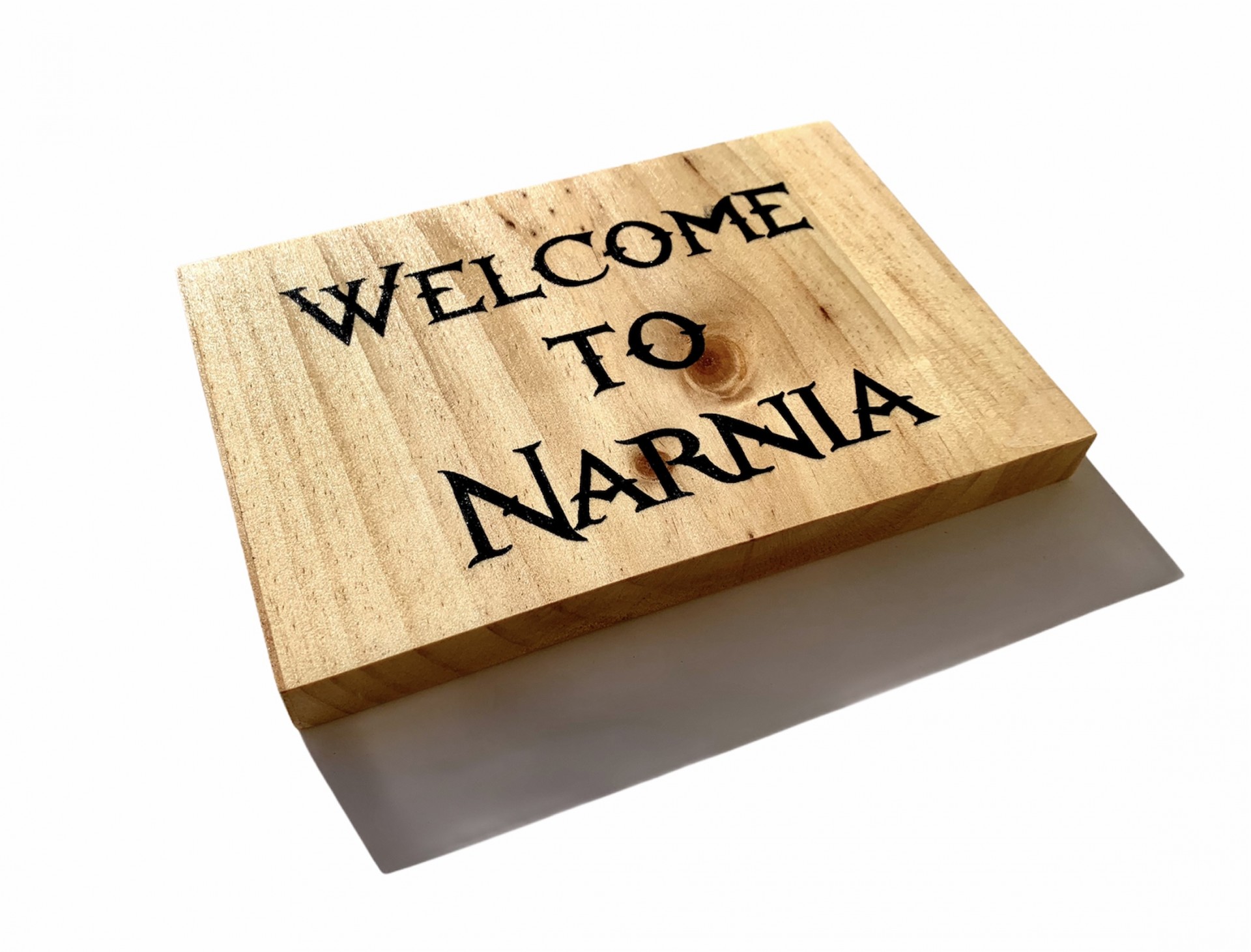 Wood Sign Personalizável