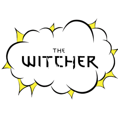 Nuvem de diálogo preta com texto 