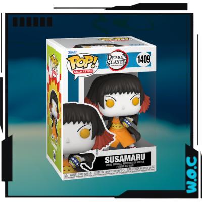 Funko Pop! Animation Susamaru Demon Slayer número 1409 em caixa