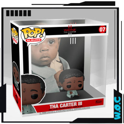 Boneco Funko Pop Lil Wayne Tha Carter III na caixa