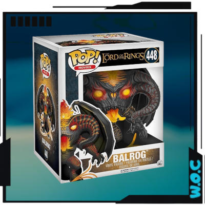 Figura Funko Pop! Balrog Lord of the Rings 448 em caixa