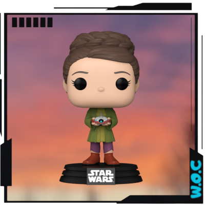 Figura Pop! de vinil da W.O.C de Star Wars com pedestal preto