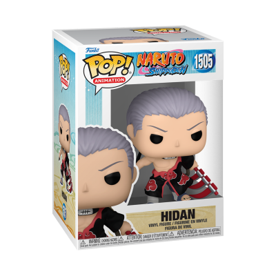 Figura Pop! Animation de vinil Hidan de Naruto Shippuden na caixa