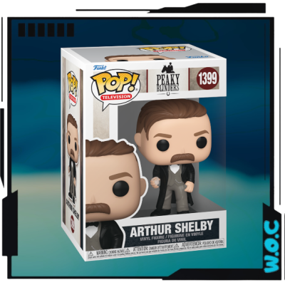 Figura Funko Pop! Arthur Shelby de Peaky Blinders na caixa original