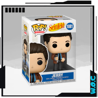 Figura Funko Pop! Jerry da série Seinfeld em caixa