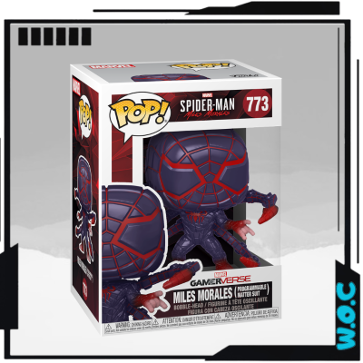 Funko Pop! Spider-Man Miles Morales nº 773 em caixa