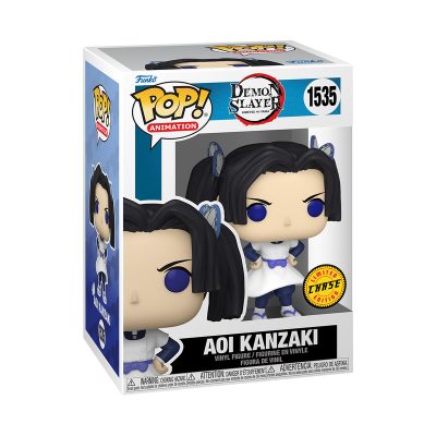 Funko Pop! Aoi Kanzaki Demon Slayer número 1535 embalagem