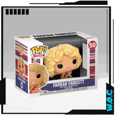 Figura Funko Pop! Farrah Fawcett na caixa original