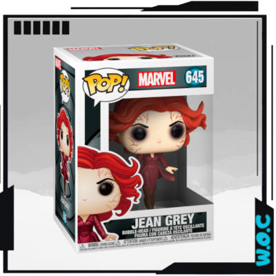 Funko Pop! Marvel Jean Grey número 645 em caixa