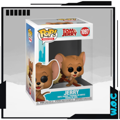 Funko Pop Jerry Tom & Jerry em embalagem branca