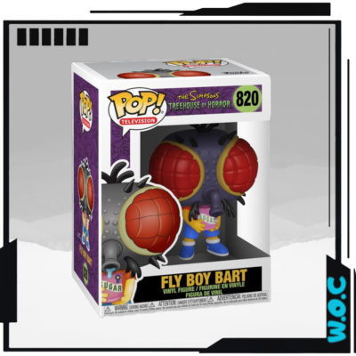 Funko Pop Fly Boy Bart da série The Simpsons Treehouse of Horror