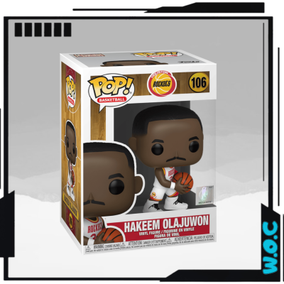 Funko Pop! Basketball Hakeem Olajuwon Houston Rockets nº106