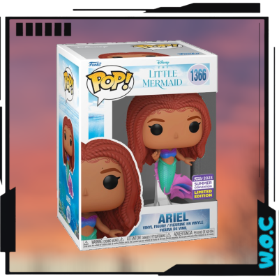 Figura Pop! Ariel da Pequena Sereia em embalagem