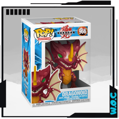 Figura de vinil Pop! Animation Dragonoid de Bakugan na caixa