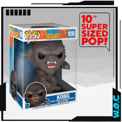 Figura Funko Pop! Kong 10 polegadas na caixa