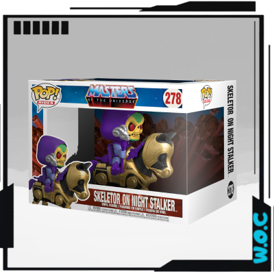 Figura colecionável Pop! Games Skeletor on Night Stalker Masters of the Universe