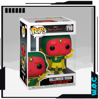 Figura colecionável Halloween Vision POP! na caixa