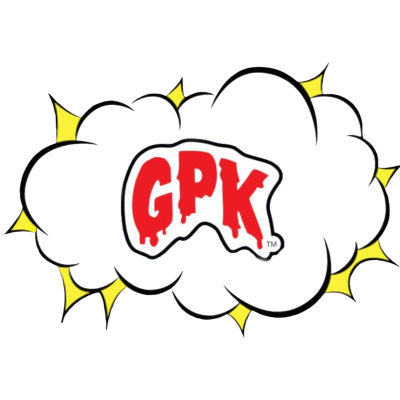 Logótipo GPK em nuvem preta com estrelas amarelas