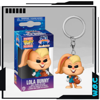Chaveiro Lola Bunny com embalagem Pocket Pop!