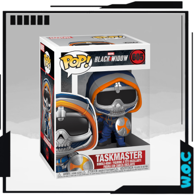 Figura Funko Pop Marvel Taskmaster Black Widow nº 605