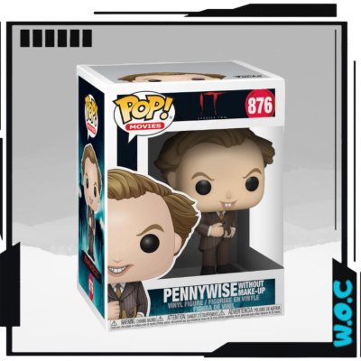 Figura Pop! Pennywise Without Make-Up vinil na caixa