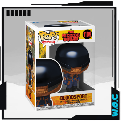 Figura Funko Pop! Bloodsport The Suicide Squad 1109 em caixa