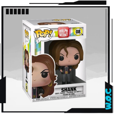 Figura Pop! Shank em vinil na caixa Ralph Breaks The Internet n.º 08