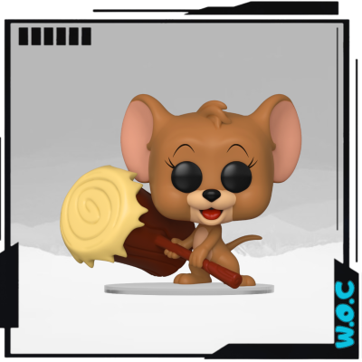Figura Funko Pop de Jerry com pirulito grande