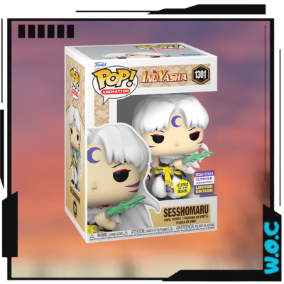 Figura Funko Pop! Animation Sesshomaru da série InuYasha na embalagem