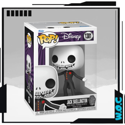 Figura Funko Pop! Disney Jack Skellington na caixa