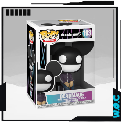 Figura de vinil Deadmau5 na caixa POP! ROCKS nº 193