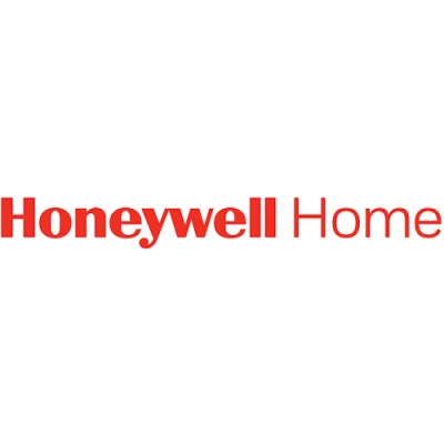 Logótipo Honeywell Home em fundo branco