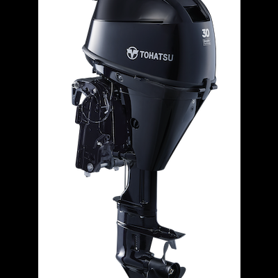 Motor de popa Tohatsu preto modelo 30
