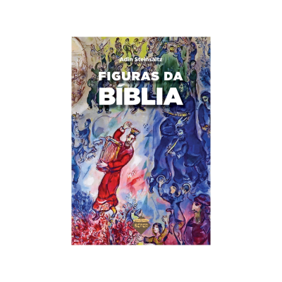 Capa do livro FIGURAS DA BÍBLIA com ilustração colorida de figuras humanas.