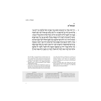 Página de livro com texto em hebraico e traduções em português.