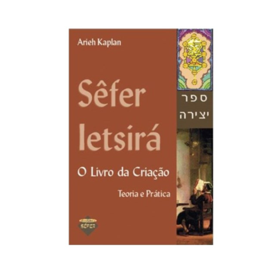 Capa do livro Sêfer Ietsirá O Livro da Criação de Arieh Kaplan