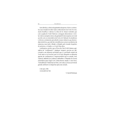 Página de livro com texto em português e assinatura no final.