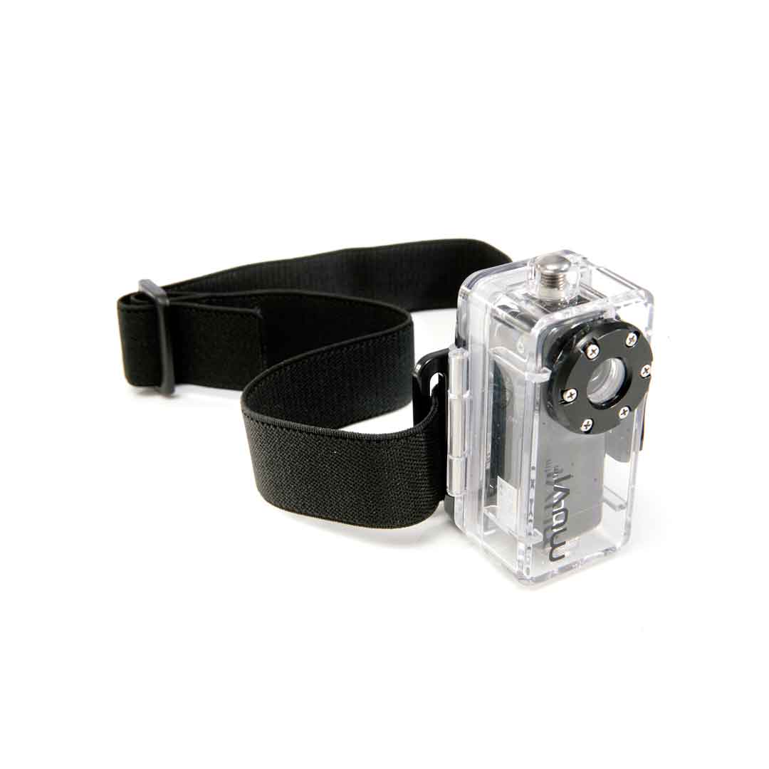 Veho | Capa à prova de água para MUVI Caixa protetora transparente para câmara com correia preta