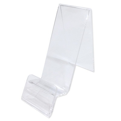Suporte transparente para telemóvel em acrílico