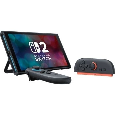 Consola Nintendo Switch OLED com dois comandos Joy-Con e suporte ajustável