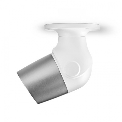 Spot de teto ou parede branco e cinzento com design moderno