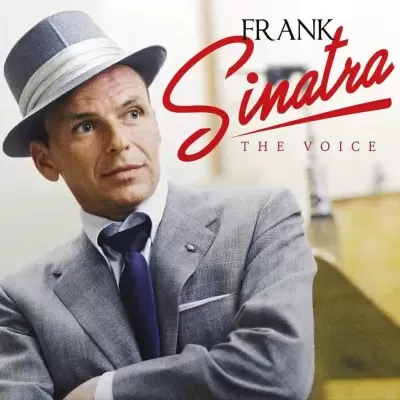 Capa de álbum com homem de chapéu e fato cinza com texto de título